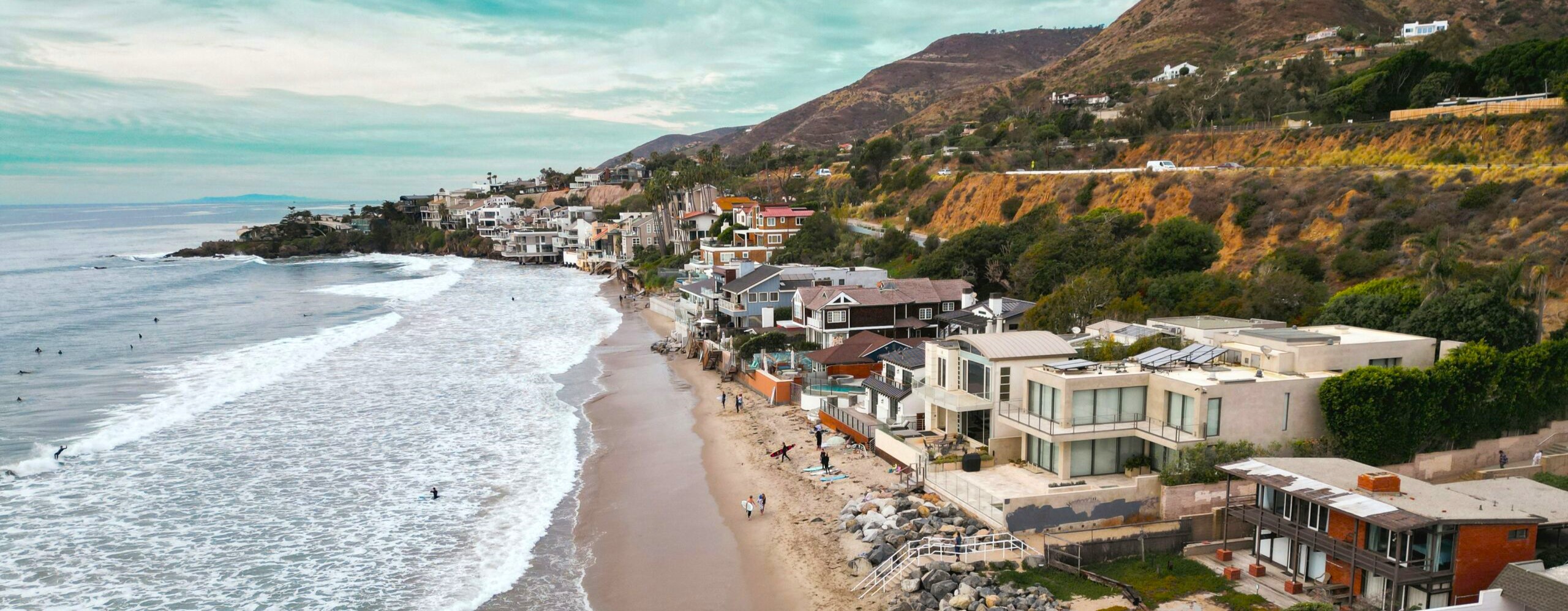 beach, sata monica, los angeles, california